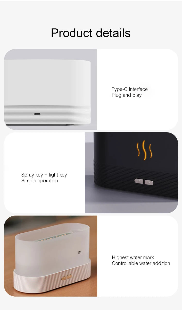 humidificateur de flammes