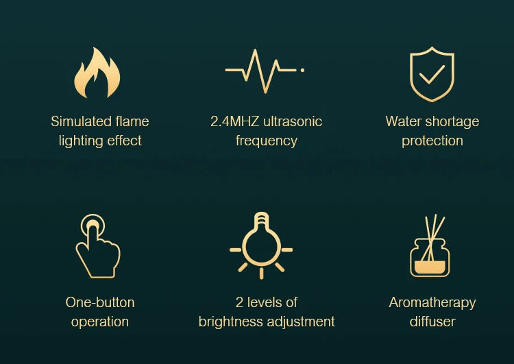 humidificateur de flammes