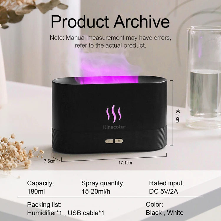 humidificateur de flammes