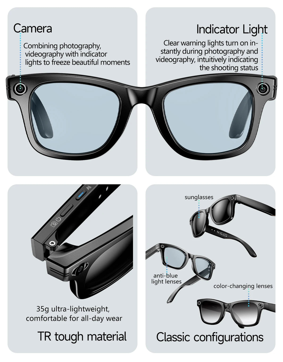 lunettes intelligentes Pixel